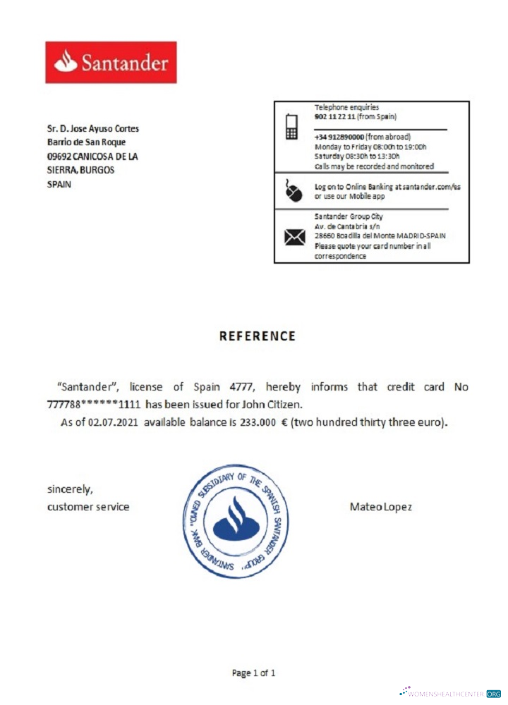 Download Spain Santander reference Photoshop template